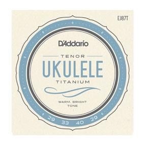 Daddario EJ87T Tenor Ukulele Tel Seti Titanium