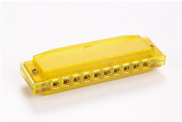Hohner M1110Y Translucent Harp (Do Majör) Sarı Mızıka