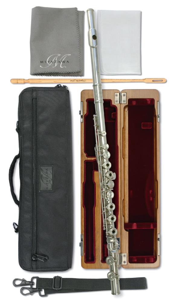 Miyazawa PB-602RE Flüt  PB-602E Gibi, Açık Perde