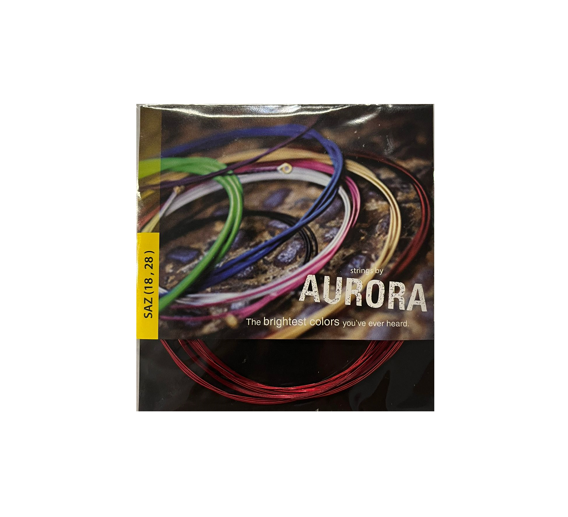 Aurora Kısa Sap Bağlama Teli 0,18 (Kırmızı) Set