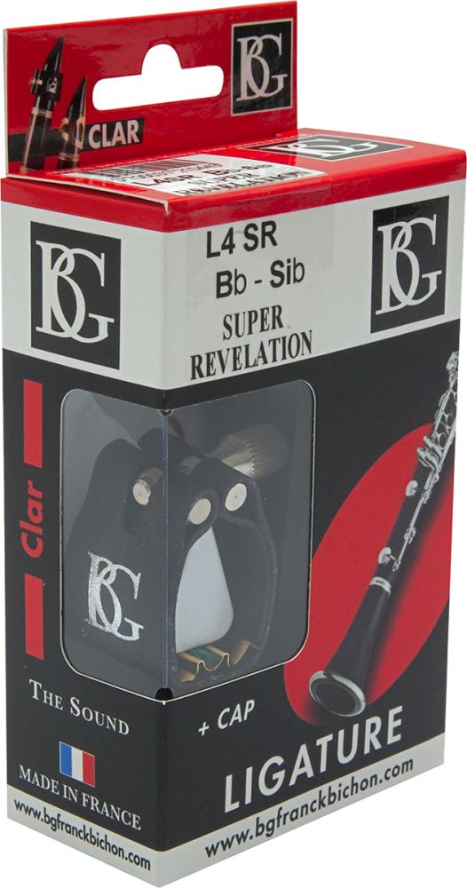 BG L4SR Super Revelation - Deri Bb Klarnet Ligatür - Kapak