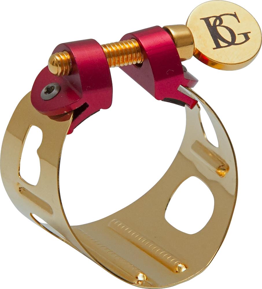 BG LD1 DUO - Goldplated Bb - Alto Klarnet - Saksofon Ligatür - Kapak