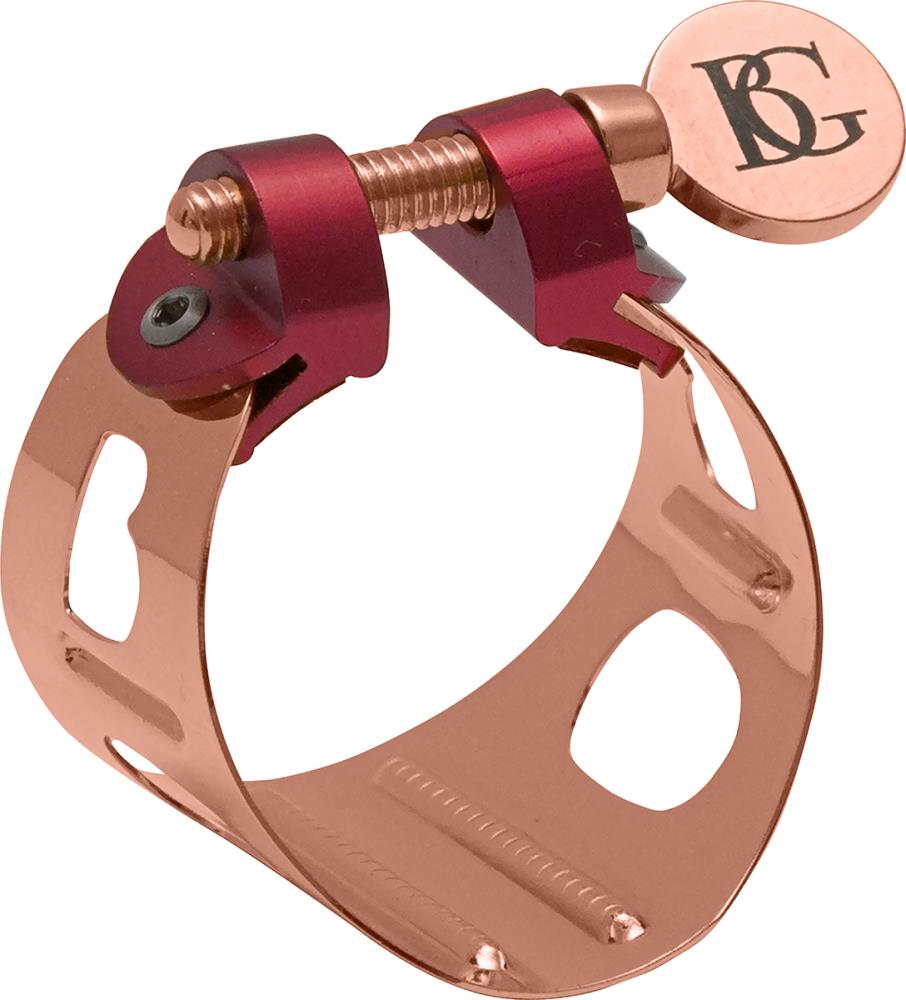 BG LD9 DUO - Gold Pink Bb - Alto Klarnet - Saksofon Ligatür - Kapak