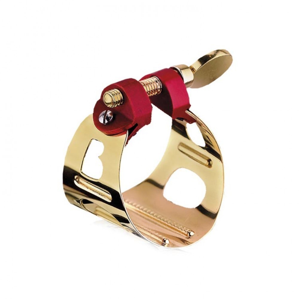 BG LDO DUO - Gold Lacquered Bb - Alto Klarnet - Saksofon Ligatür - Kapak