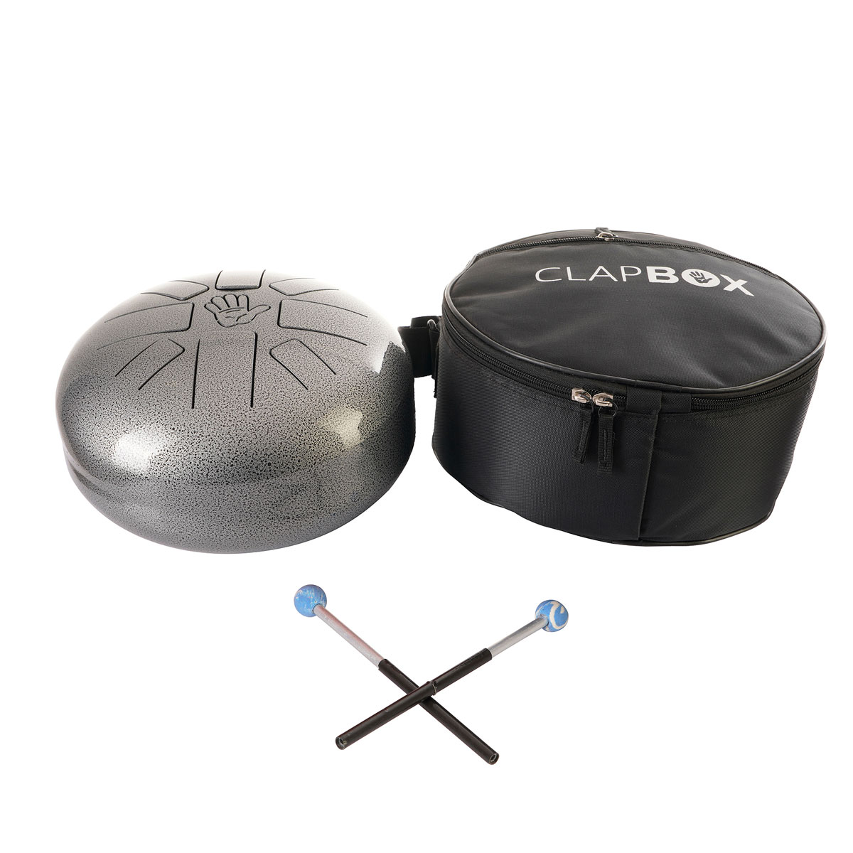 Clapbox Çelik Silver Tongue Drum