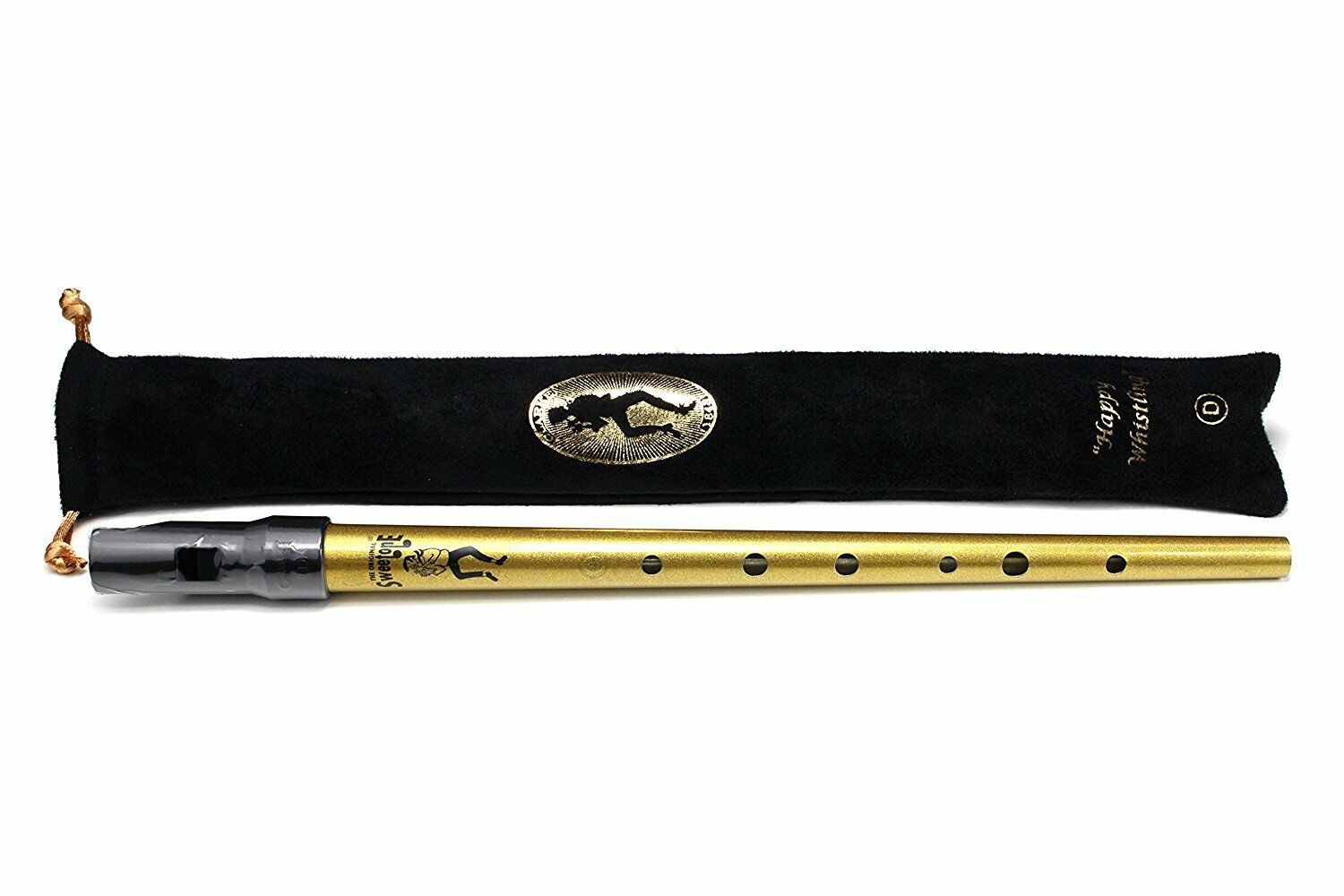 Clarke Sweetone Altın Sarı, Kılıflı, İrlanda Flütü - Tinwhistle D