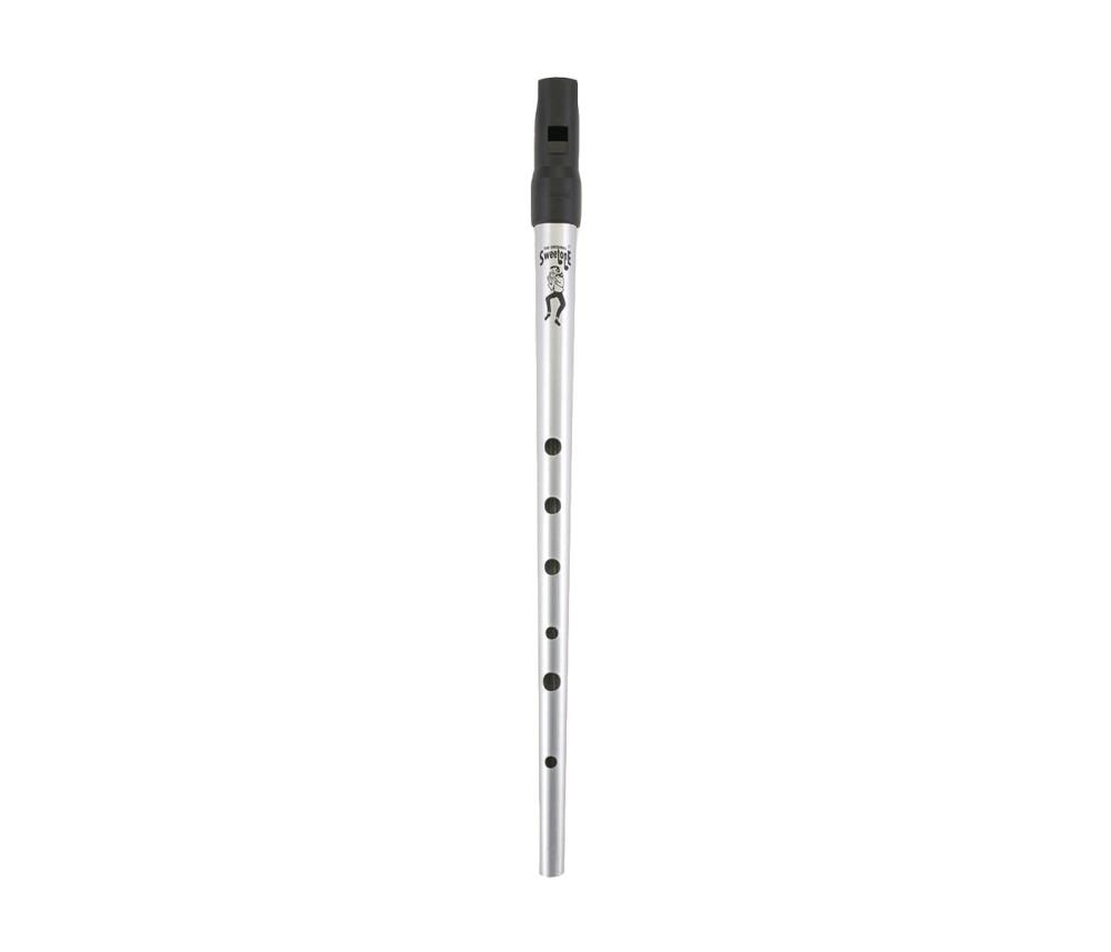 Clarke Sweetone Gümüş Gri, Kılıflı İrlanda Flütü - Tinwhistle C