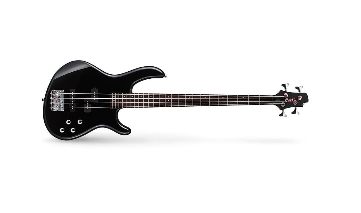 Cort AB4PLUSBK Bas Gitar, Aktif 4 Telli Siyah