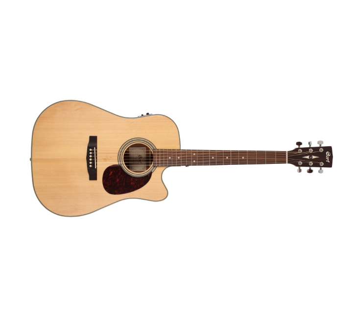 Cort Elektro Akustik Gitar Natürel Satin