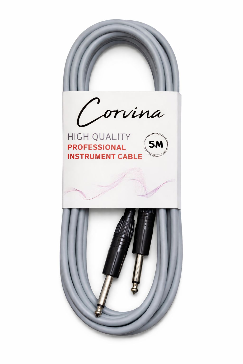 Corvina 5 Metre Gri Jack Enstrüman Kablosu