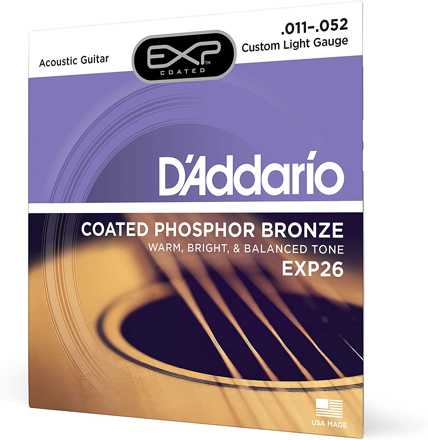 D'addario Phosphor Bronze 11-52 Akustik Gitar Teli
