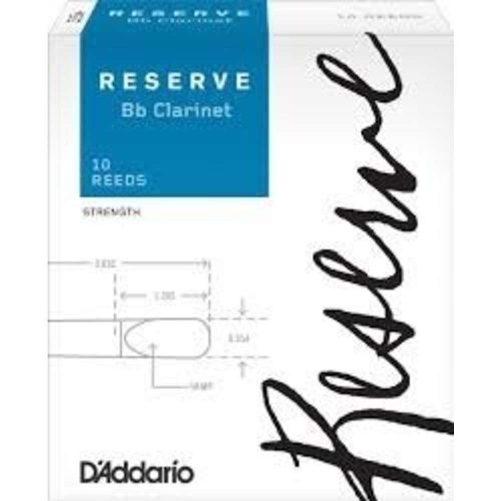 D'addario Reserve No. 3 Bb Klarnet Kamış