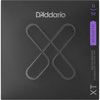 D'addario XTABR1152 Akustik Gitar Tel Seti, 80/20 CST Light