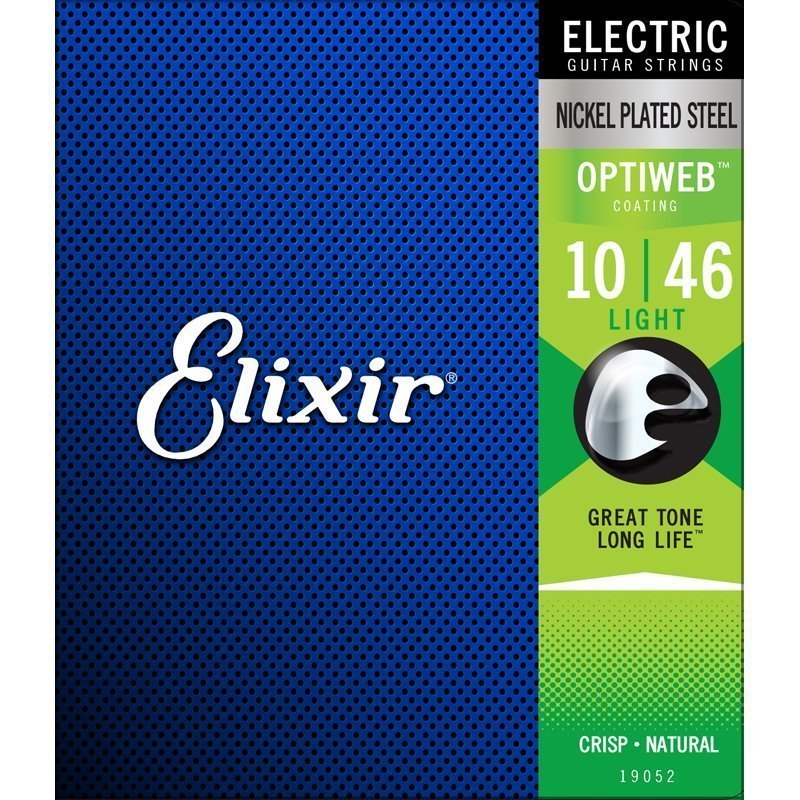 Elixir 19052 Nickel Optiweb 10-46 Elektro Gitar Teli