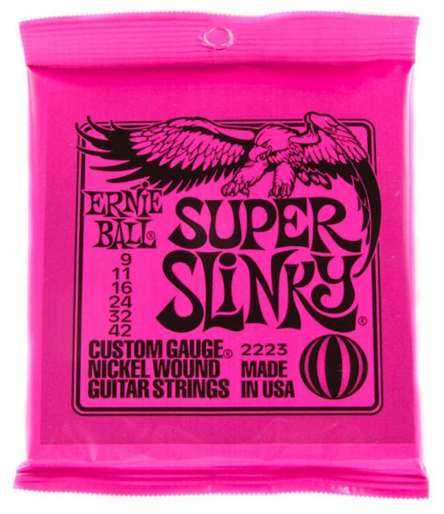 Ernie Ball P02223 Elektro Gitar Teli 09-42