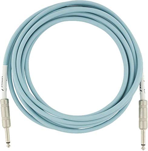 Fender Daphne Blue 15Ft 4.5metre Jack Kablosu