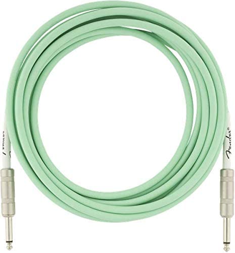 Fender Surf Green 15Ft 4.5metre Jack Kablosu