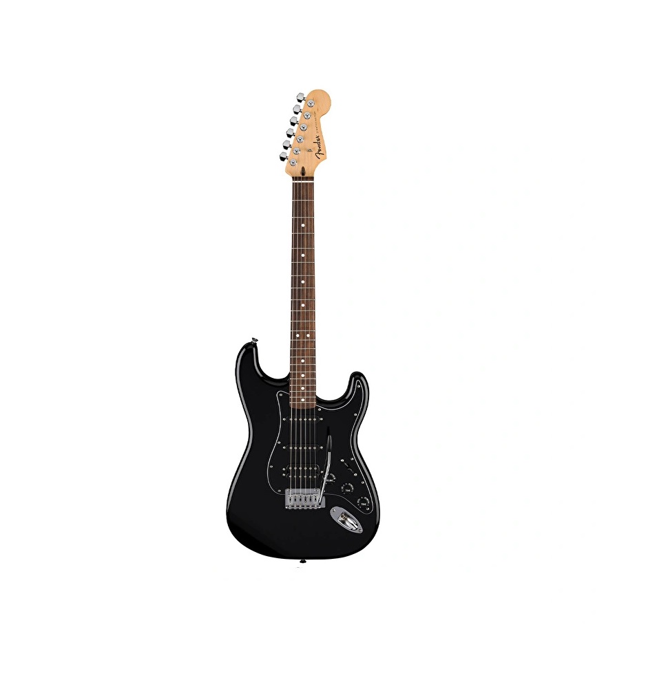 Fender Standard Stratocaster HSS Laurel Klavye Black Elektro Gitar