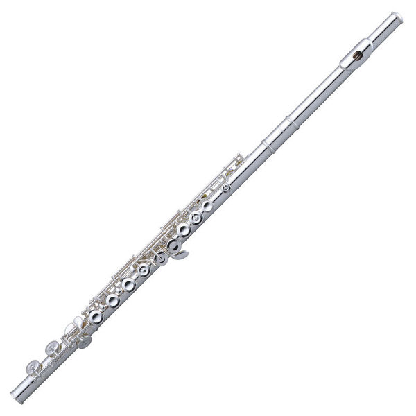Pearl Quantz 505E Gümüş Kaplama, Kapalı Perde, E - mek Flüt