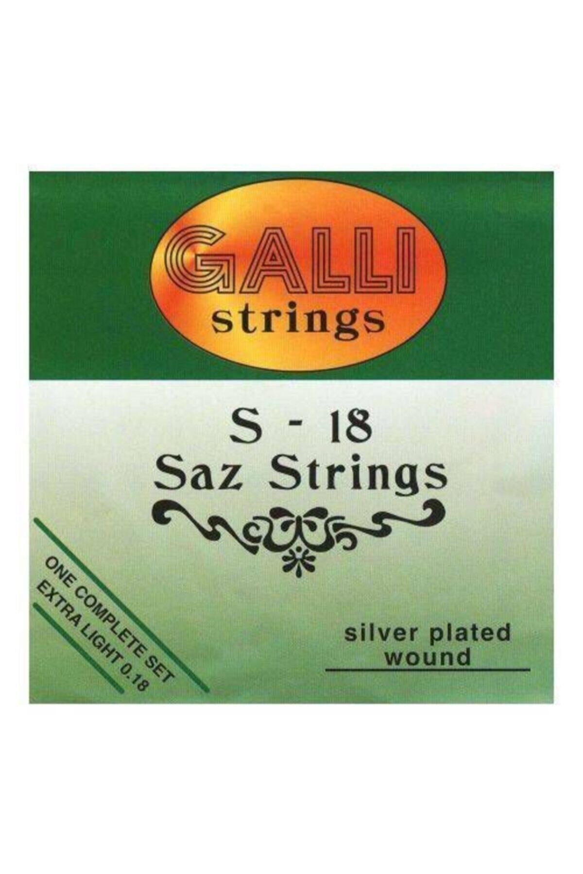 Galli S-18 Kısa Sap Bağlama Teli Set