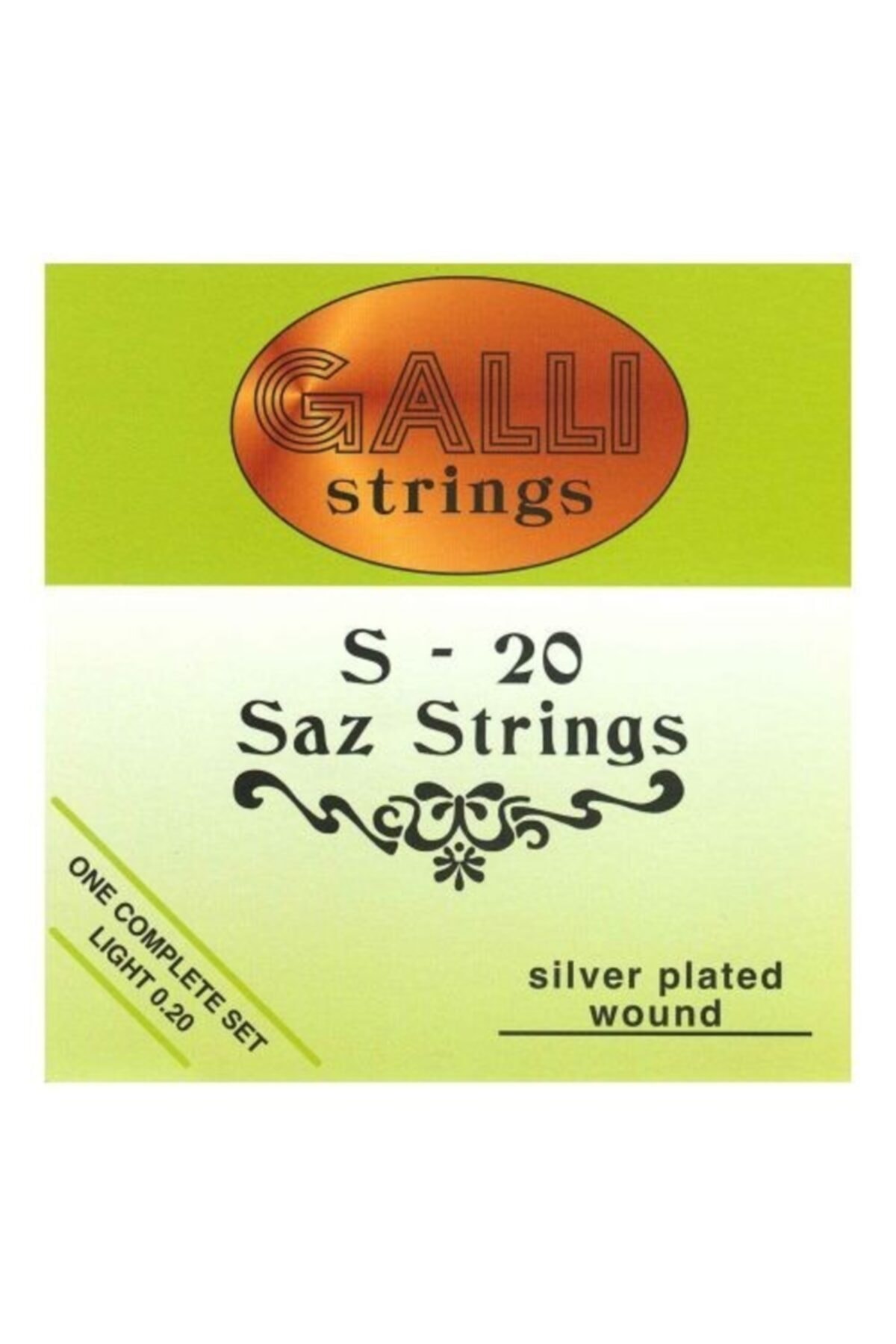 Galli S-20 Uzun Sap Bağlama Teli Set
