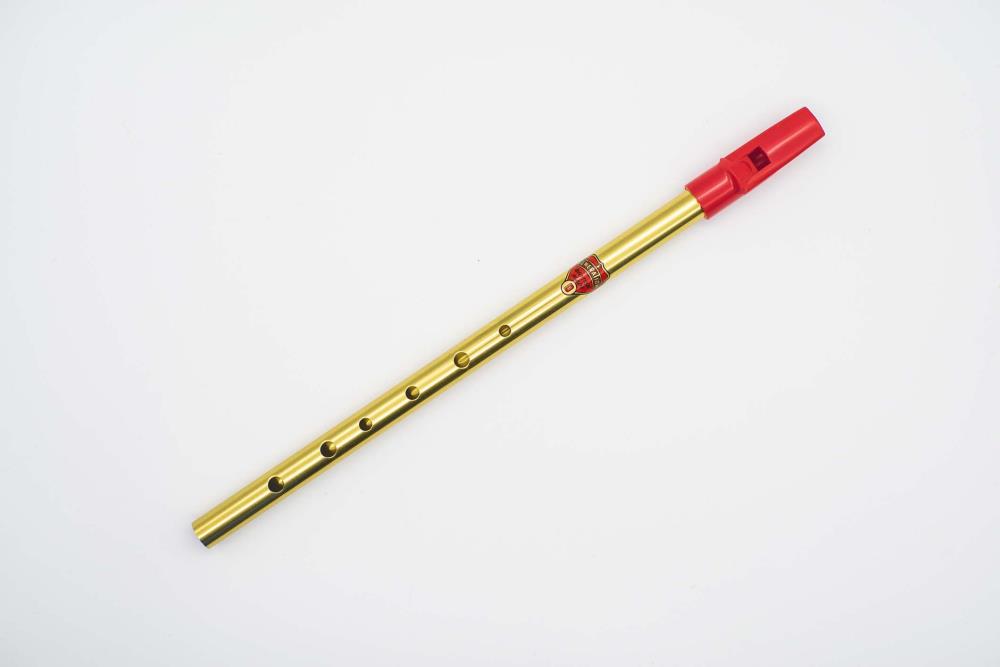 Generation D (Re) Brass Flageolet Pirinç Kırmızı Ağızlık İrlanda Flütü