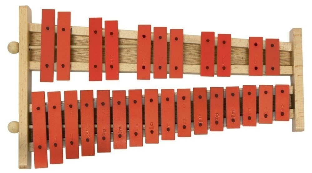 Gewa Metalofon G27 Kromatik Kırmızı