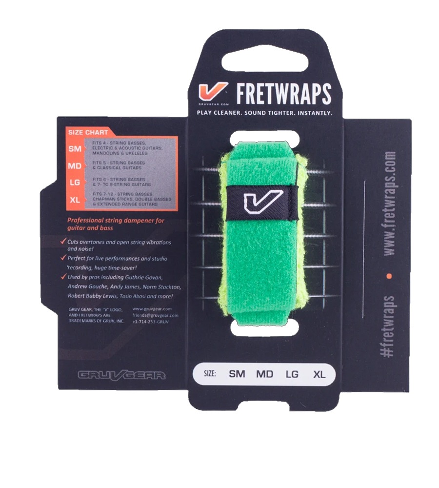 Gruvgear Fretwraps Yeşil Middle