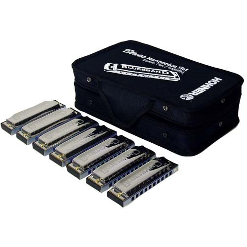 Hohner Blues Mızıka Başlangıç Seti 7 li Paket