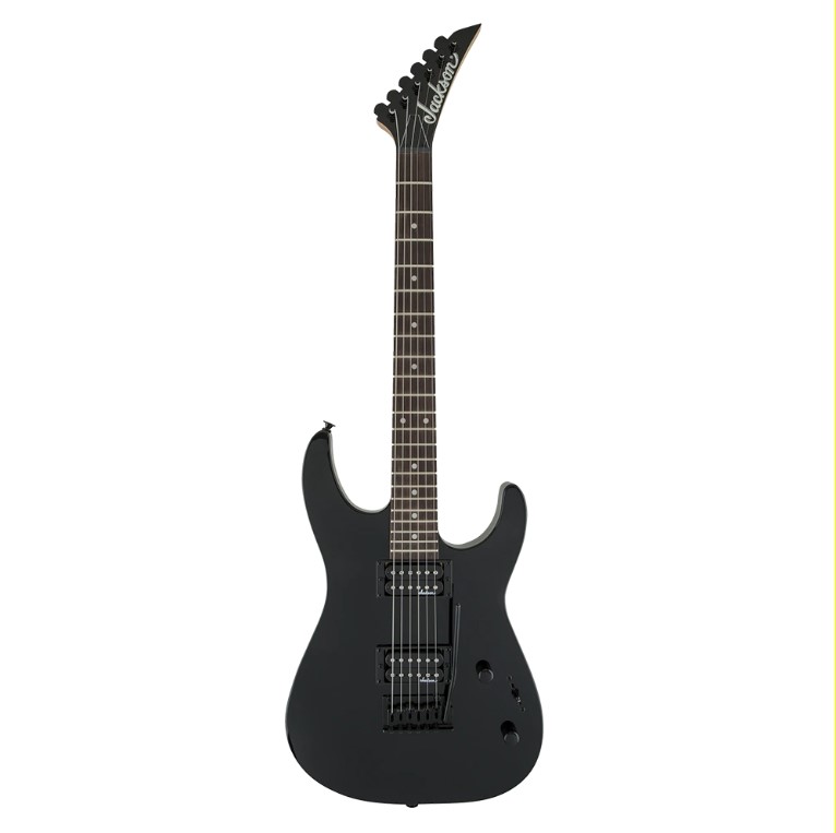 Jackson JS11 Dinky 2-Point Tremolo Amaranth Klavye Gloss Black Elektro Gitar