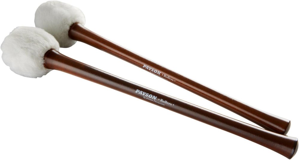 Ludwig soft, brown pile-pair L309 Bas Davul Malet