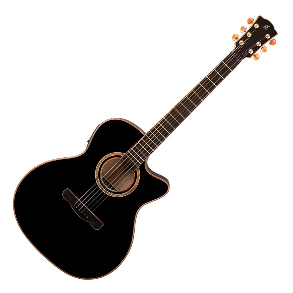Merida DG15BK-GACES Elektro Akustik Gitar