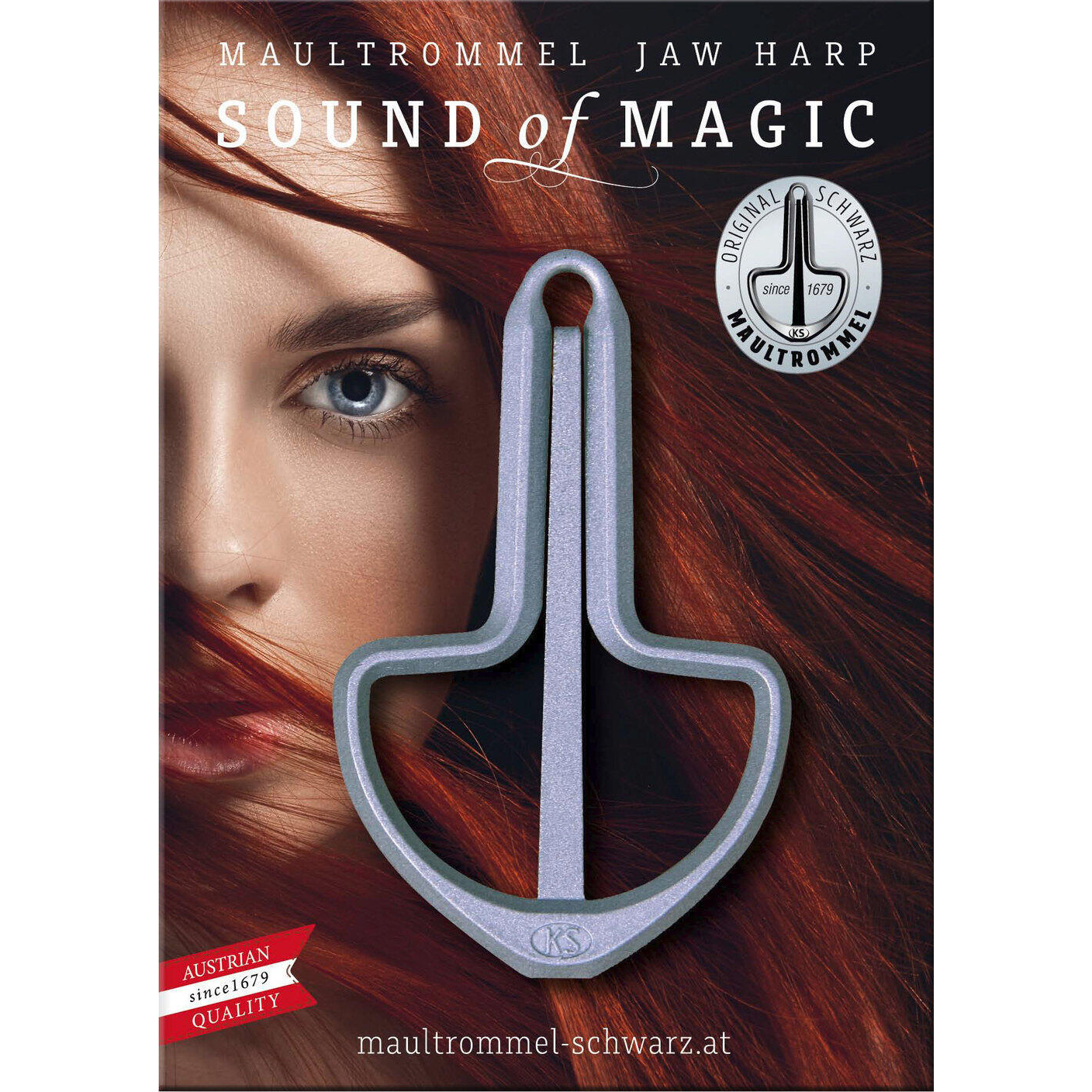 Musik Schwarz Joy Gümüş Rengi Ağız Kopuzu Jaw Harp No:15 93mm