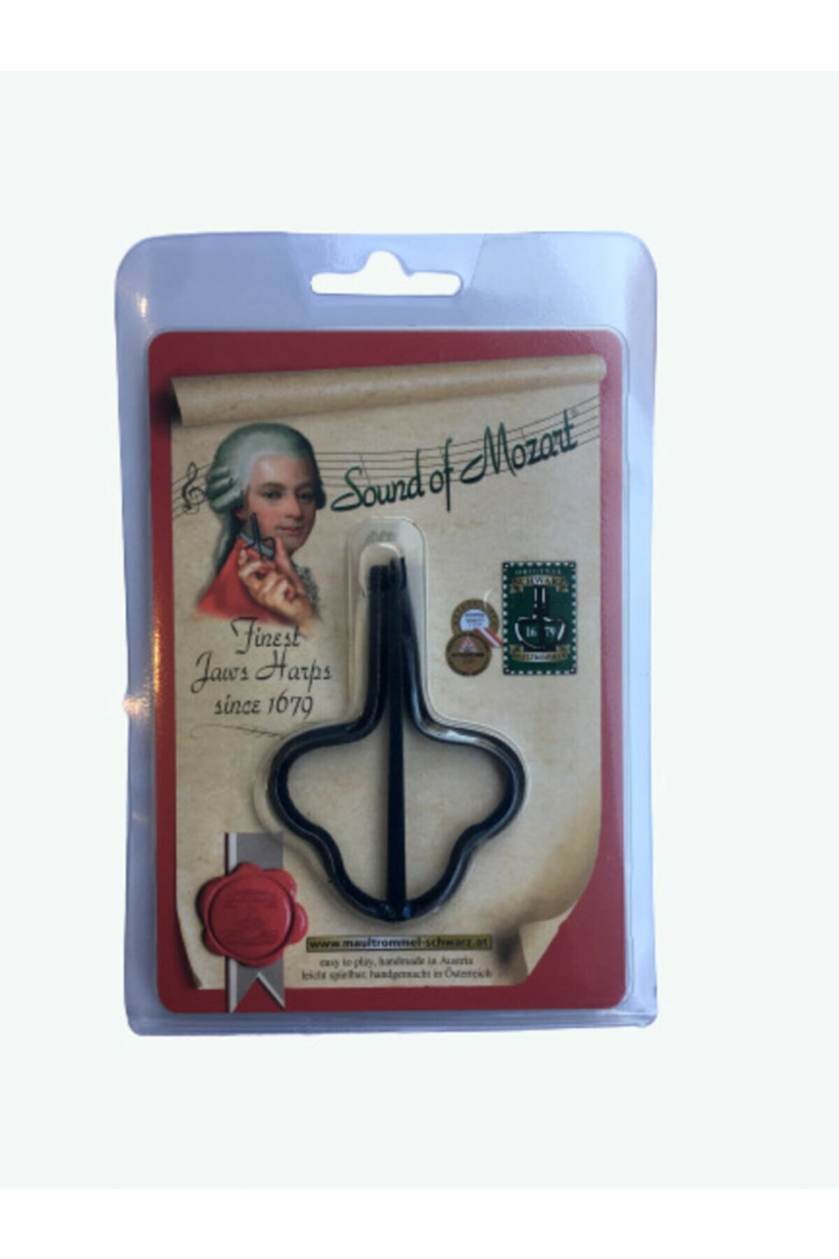 Musik Schwarz Mozart Harp Ağız Kopuzu MOZARTHARPNR15