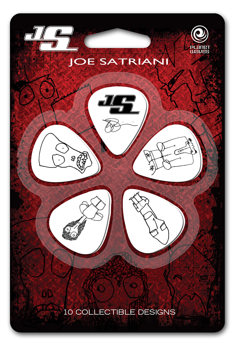 PLANETWAVES PENA JOE SATRIANI 10 AD. MEDİUM BEYAZ