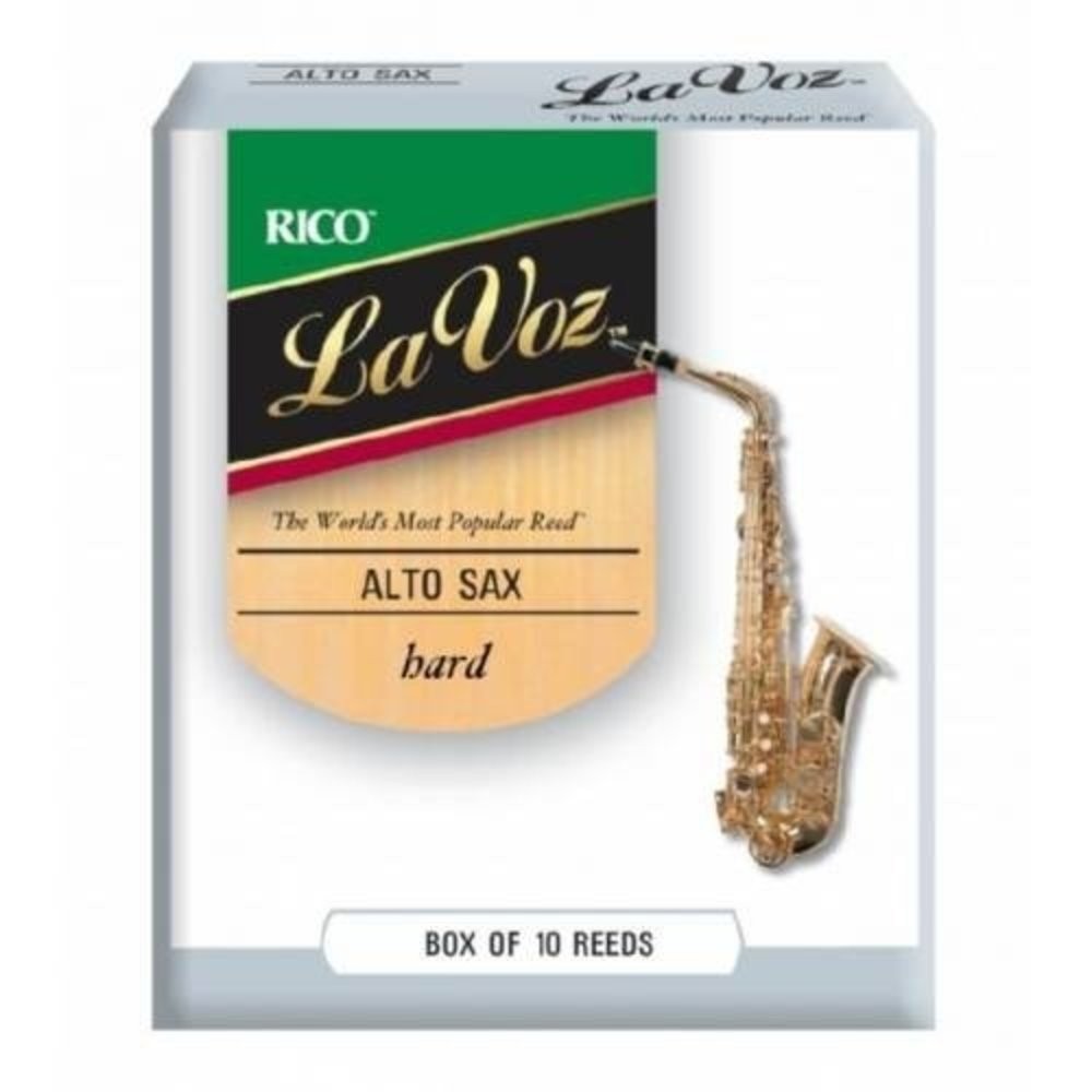 Rico La Voz Hard Alto Saksafon Kamış 10'lu Paket