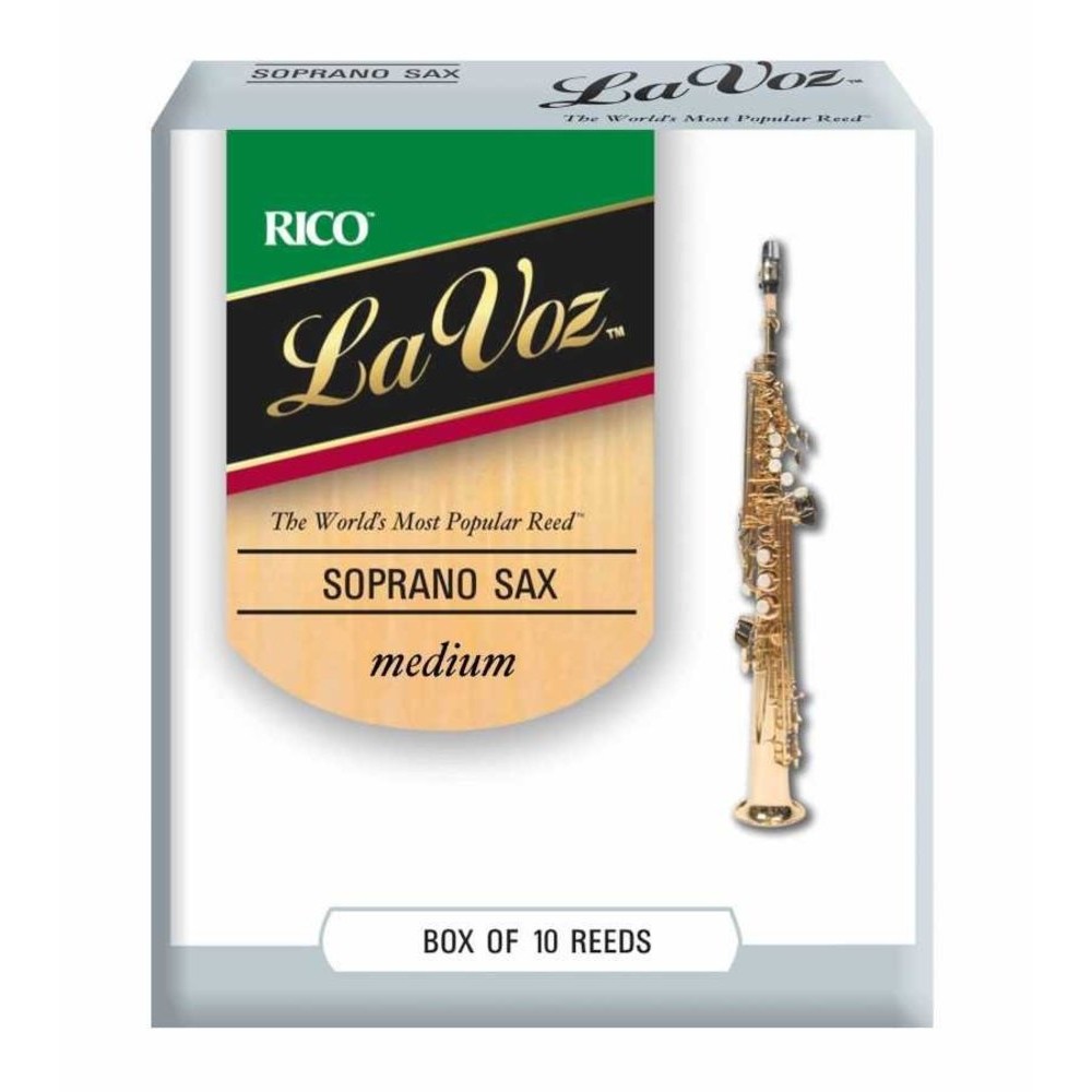 Rico La Voz Medium Soprano Saksofon Kamış