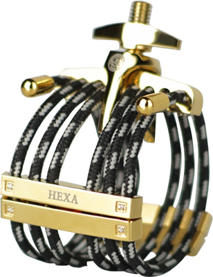 Silverstein HEXA Gold Bb Klarnet Ligatür - Kapak