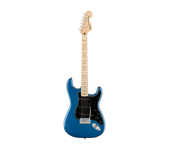 Squier Affinity Stratocaster Akçaağaç Klavye Black PG Lake Placid Blue Elektro Gitar