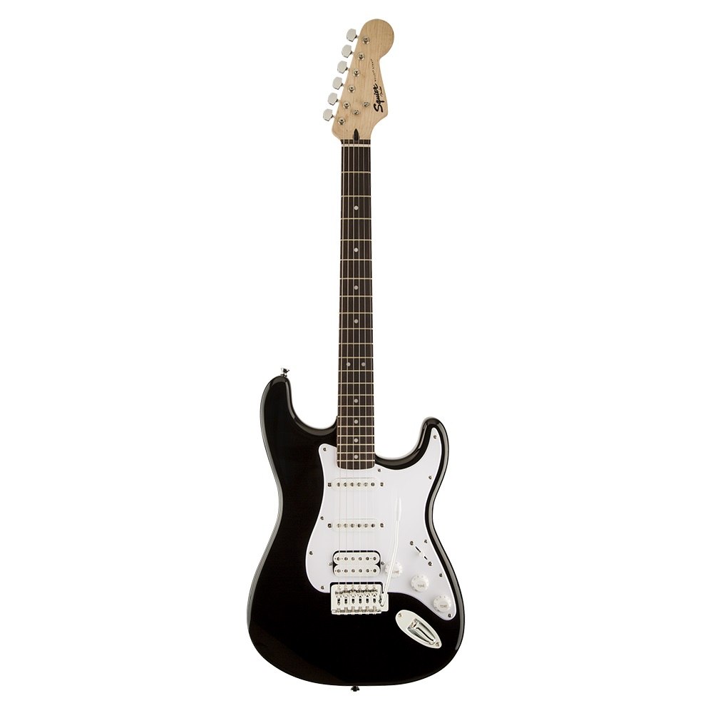 Squier Bullet Strat with Tremolo HSS Laurel Klavye Black Elektro Gitar 0370005506