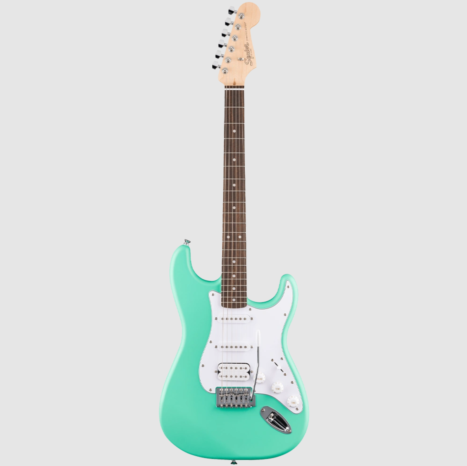 Squier Debut Stratocaster HSS Laurel Klavye Sea Foam Green Elektro Gitar