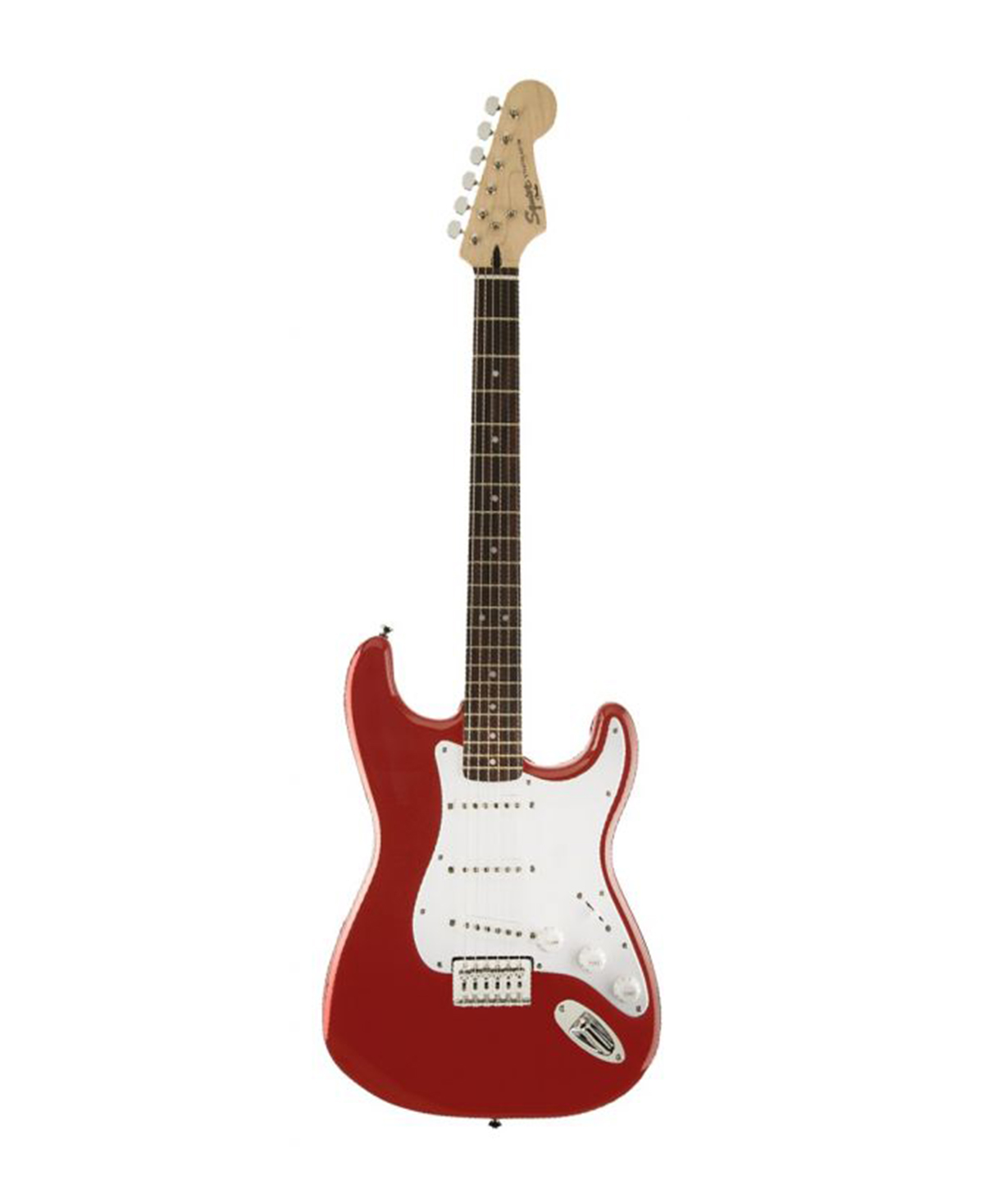 Squier MM Strat Hard Tail Red Elektro Gitar 0370910558