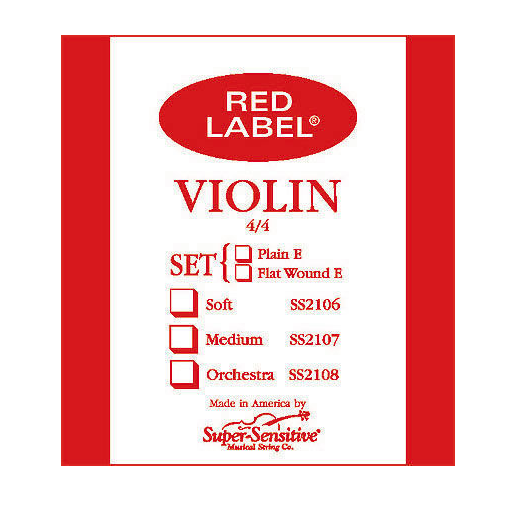 Super Sensitive Red Label A 1/4 Keman Tek Tel  1SS2103-A