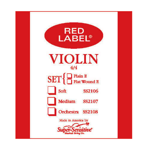 Super Sensitive Red Label Keman Tek Tel G 3/41SS2105-G