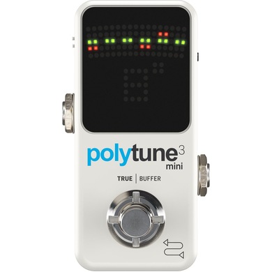 TC Electronic PolyTune 3 Mini Polyphonic Tuning Pedal Akort Aleti