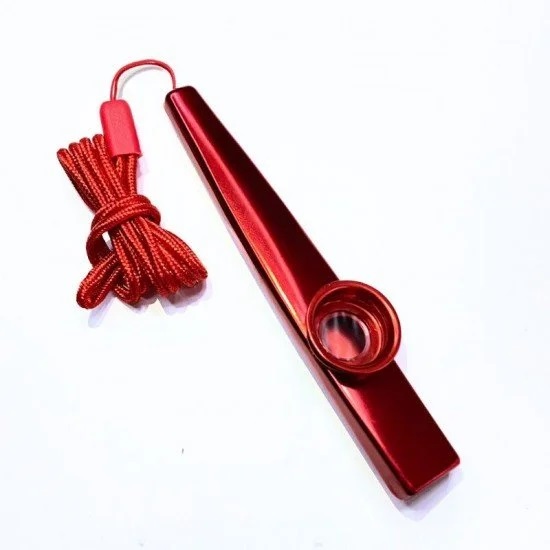 Toga İpli Metal Kazoo Kırmızı