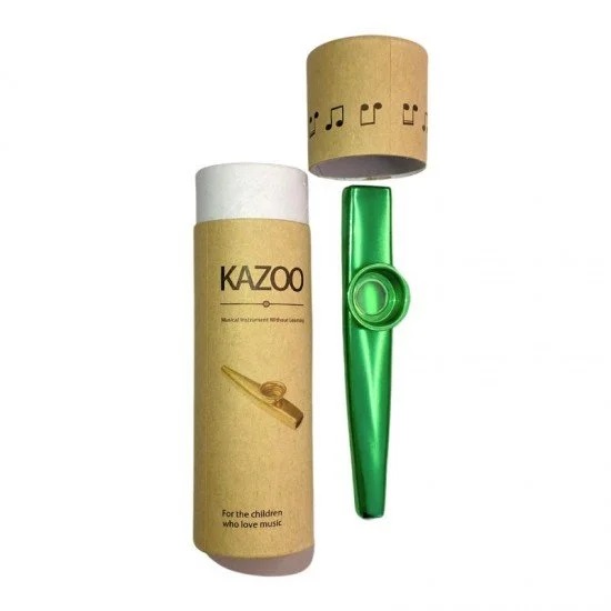 Toga Kutulu Metal Kazoo Yeşil