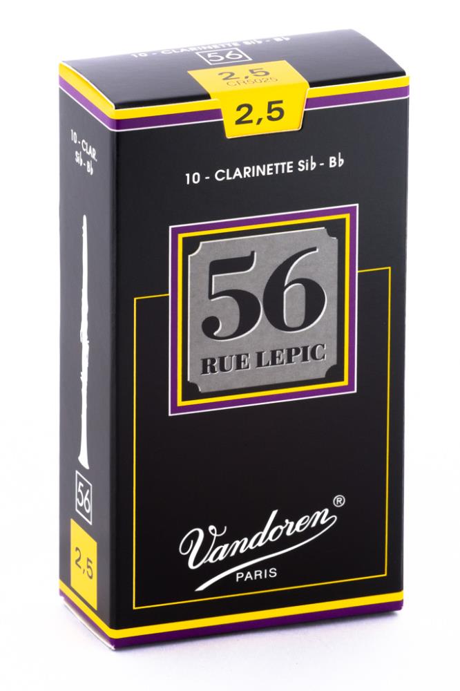 Vandoren 56 Rue Lepic No. 2,5 Bb Klarnet Kamış - Kutu