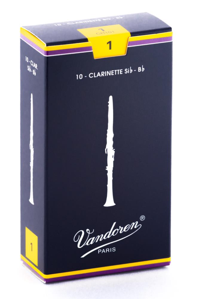 Vandoren Klarnet Kamış Traditional no. 1 Bb Kutu