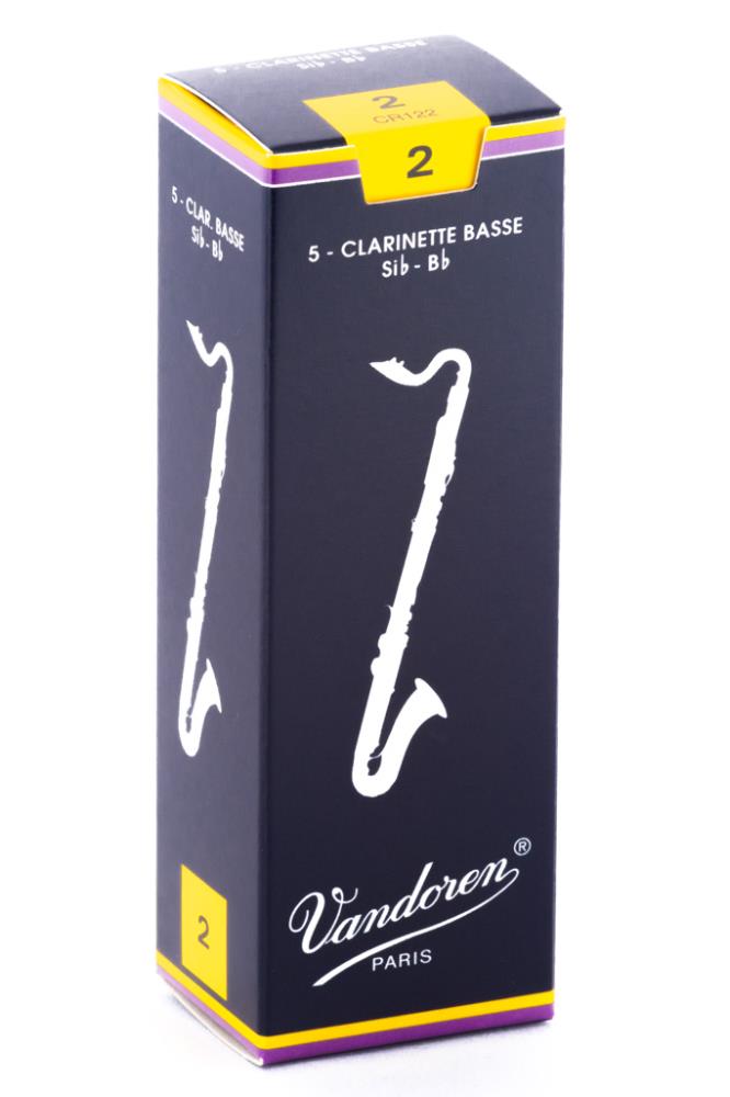Vandoren Klarnet Kamış Traditional no. 2 Bas Kutu